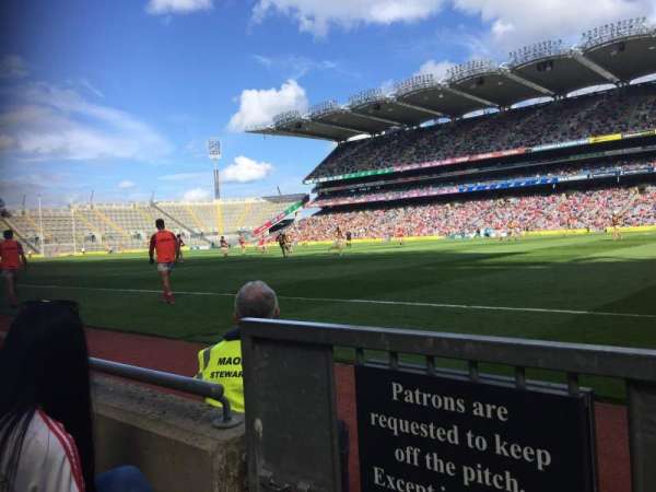 Croke Park, section: 328, row: B, seat: 14