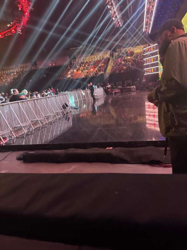 Intrust Bank Arena, section: 101, row: A, seat: 1