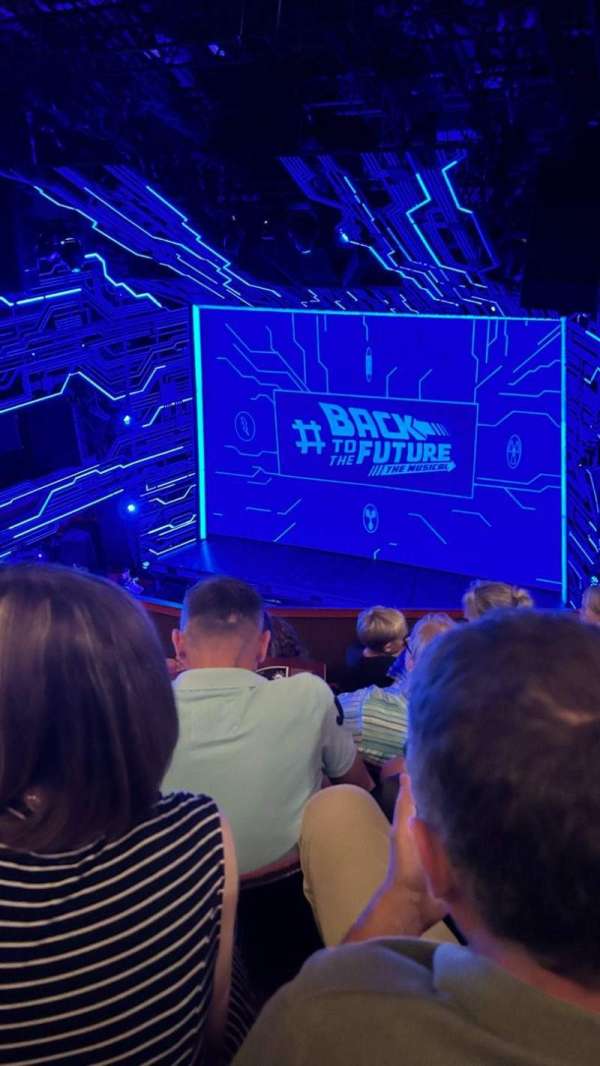 Adelphi Theatre, section: Dress Circle, row: E, seat: 7