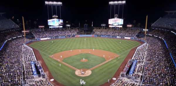 Dodger Stadium, section: 1TD, row: A, seat: 4