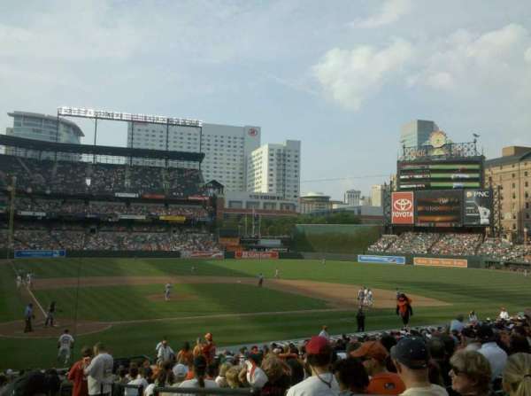 Oriole Park at Camden Yards, section: 26