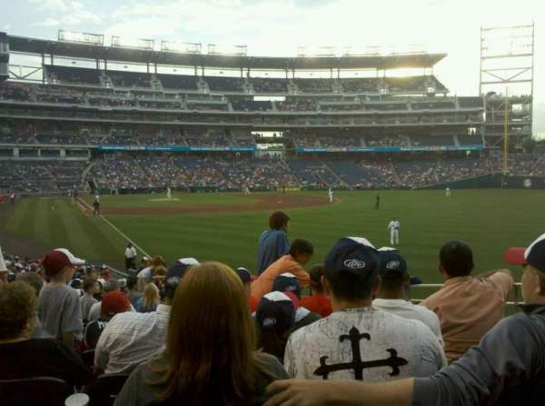 Nationals Park, section: 137, row: CC, seat: 14