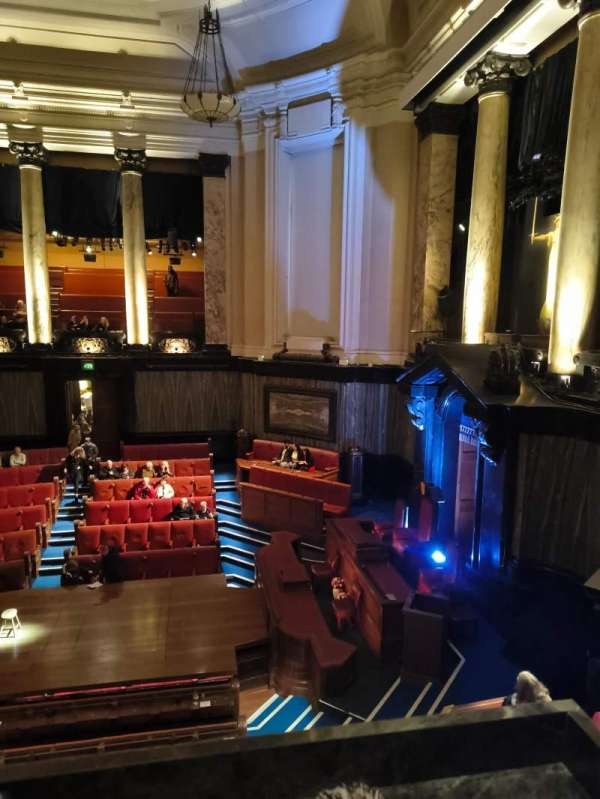 London County Hall, section: North Gallery, row: A, seat: 40