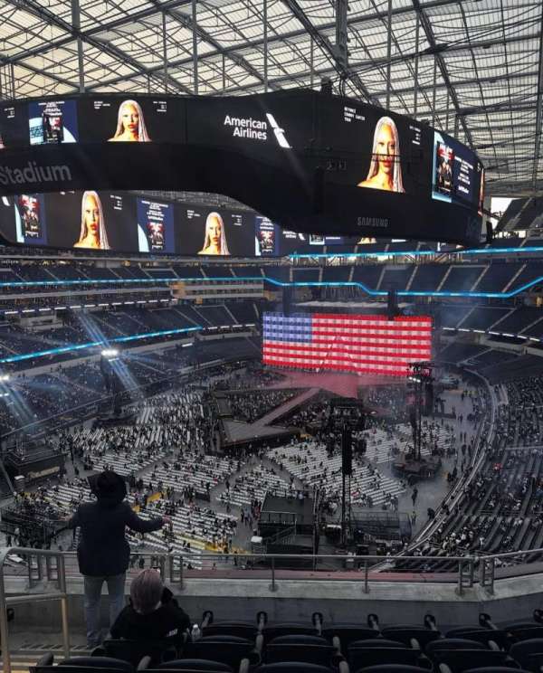 SoFi Stadium, section: 340, row: 6, seat: 20/21