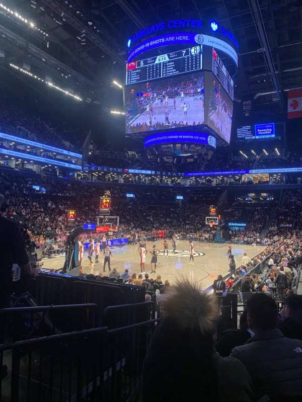 Barclays center, section: 29, row: 11, seat: 13