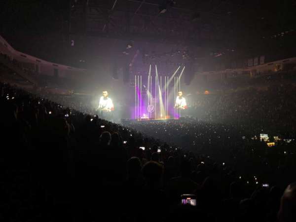 Gas South Arena, section: 121, row: P, seat: 16