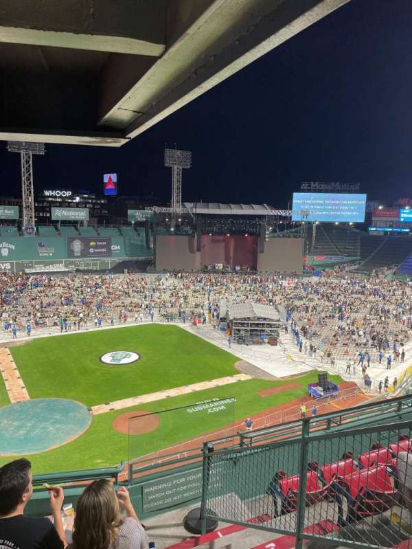Fenway Park, section: Aura Pavilion Club 1, row: 5, seat: 1