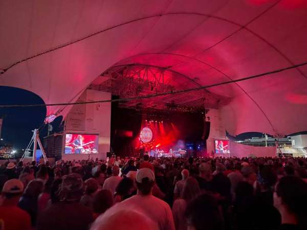 Leader Bank Pavilion, section: 6, row: E, seat: 19