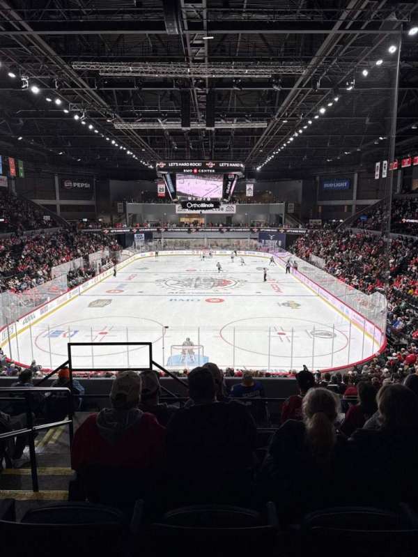 BMO Center, section: 212, row: GG, seat: 13