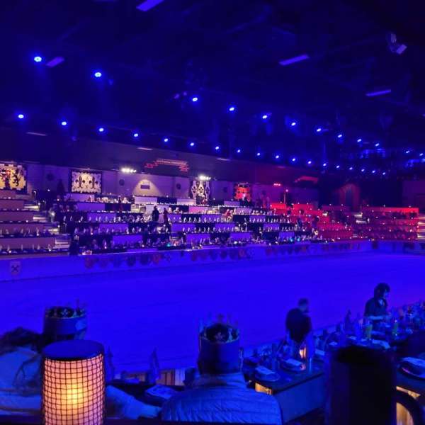 Medieval Times, section: Blue, row: 12, seat: 2