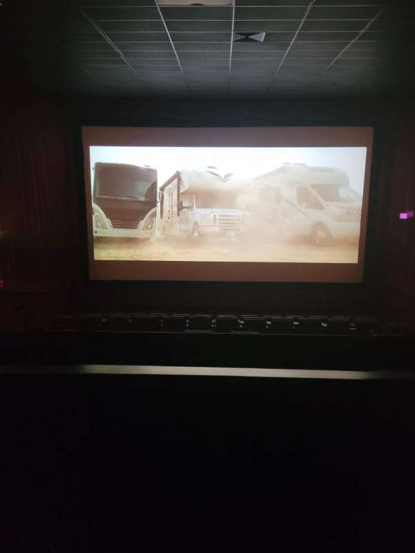 Cinemark Joliet IL, row: G, seat: 7