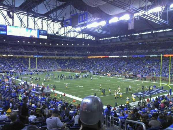 Ford Field, section: 112, row: 31, seat: 23