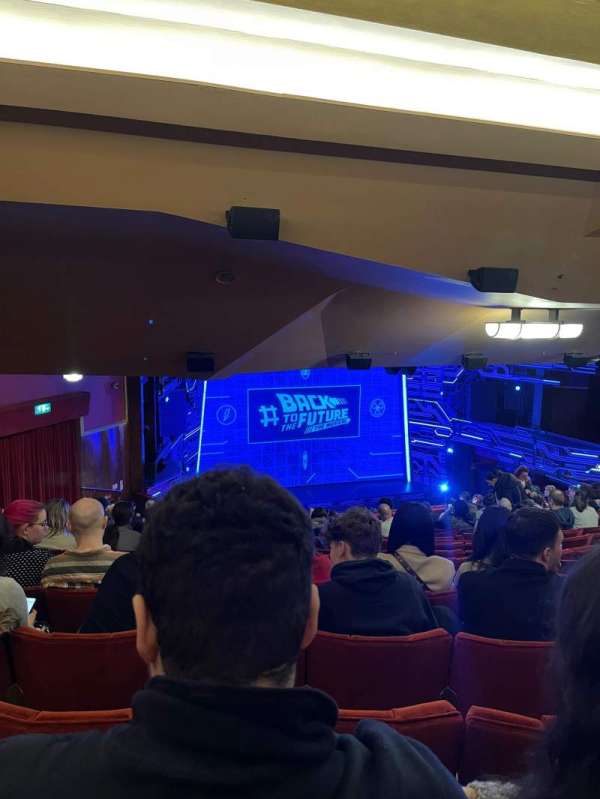 Adelphi Theatre, section: Dress Circle, row: P, seat: 33