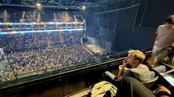The O2, London, section: 420, row: B, seat: 934