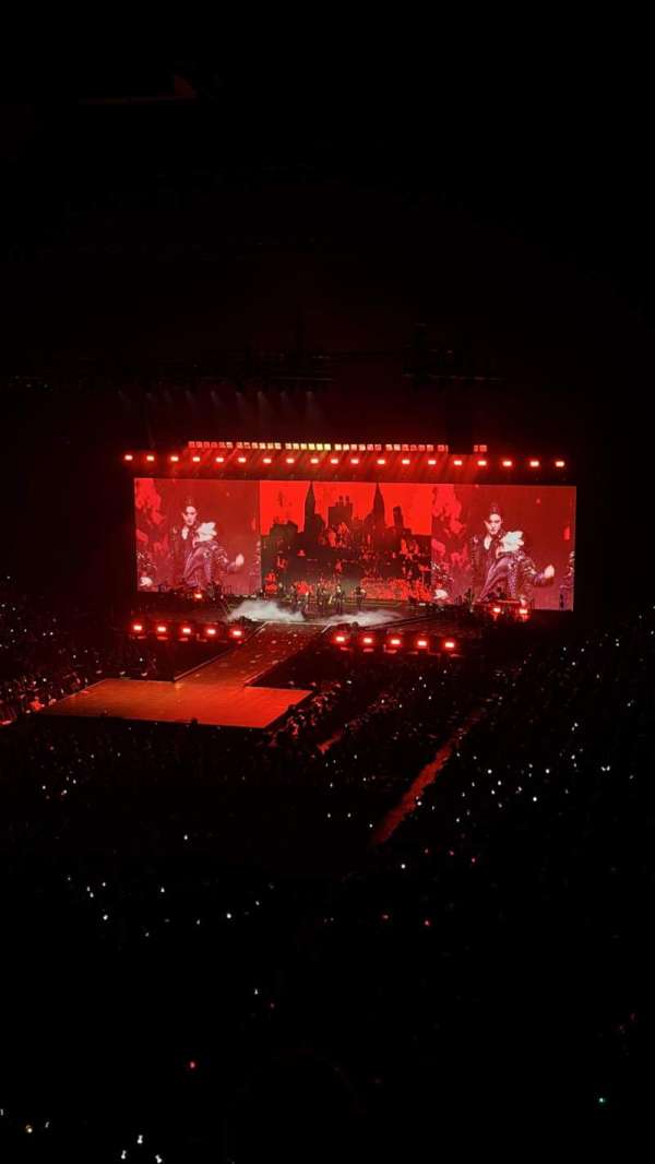 Bridgestone Arena, section: 203, row: F, seat: 3