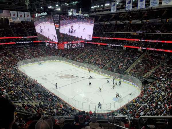 Prudential Center, section: 116, row: 9, seat: 1