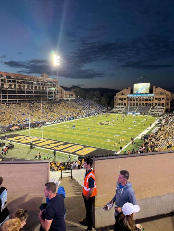 Folsom Field, section: 212, row: 51, seat: 16