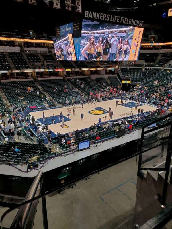 Gainbridge Fieldhouse, section: 106, row: 6, seat: 13