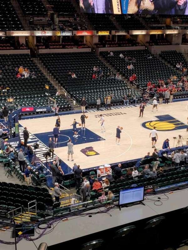 Gainbridge Fieldhouse, section: 106, row: 6, seat: 13