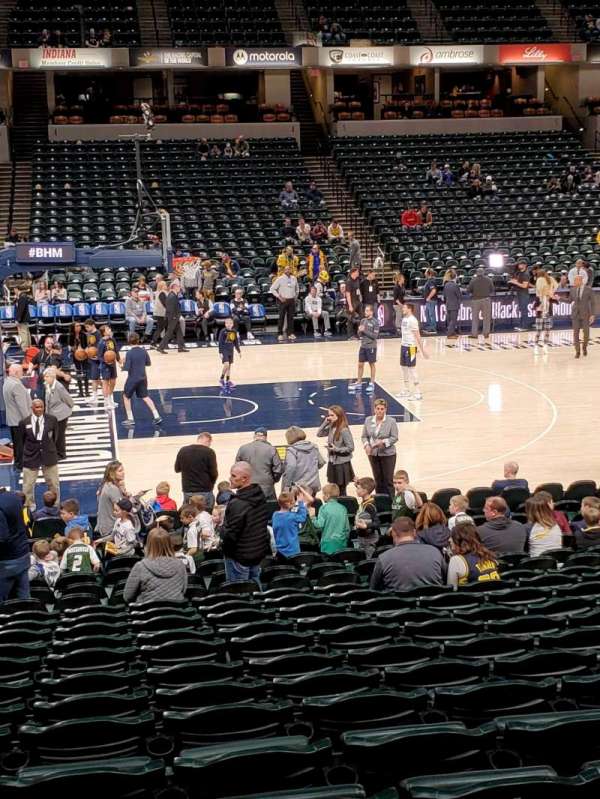Gainbridge Fieldhouse, section: 18, row: 15, seat: 3