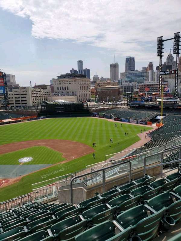 Comerica Park, section: 325, row: 10, seat: 8