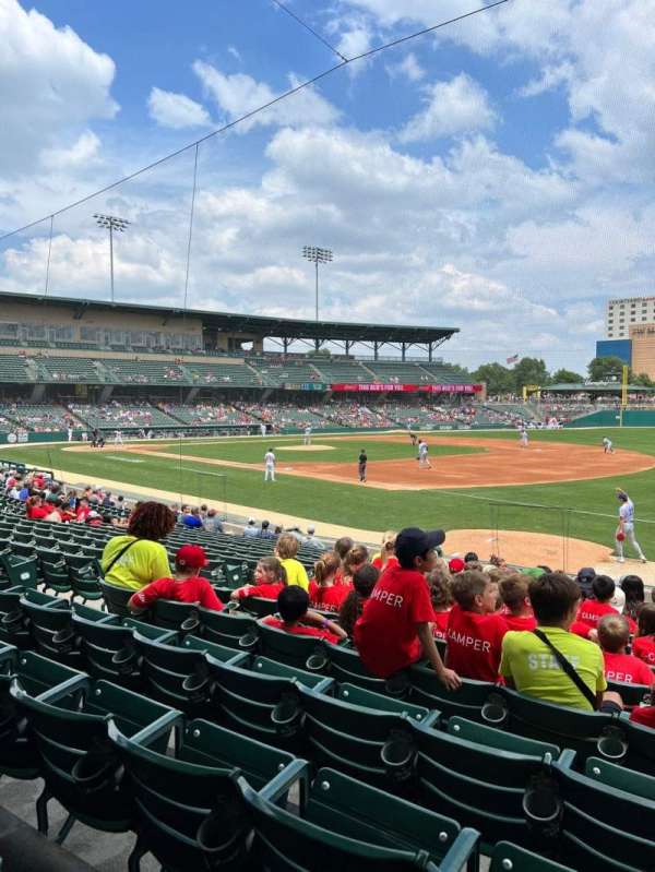 Victory Field, section: 119, row: S, seat: 9
