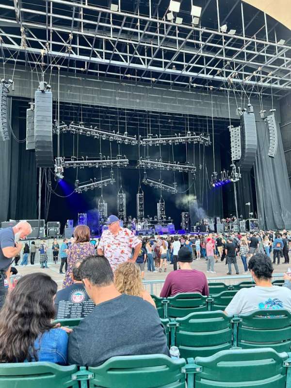 North Island Credit Union Amphitheatre, section: 102, row: F, seat: 38