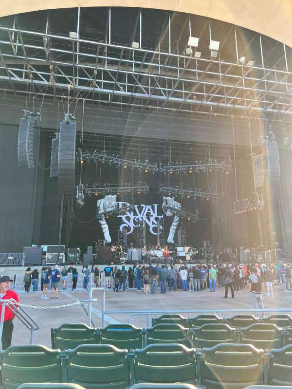 North Island Credit Union Amphitheatre, section: 102, row: F, seat: 38