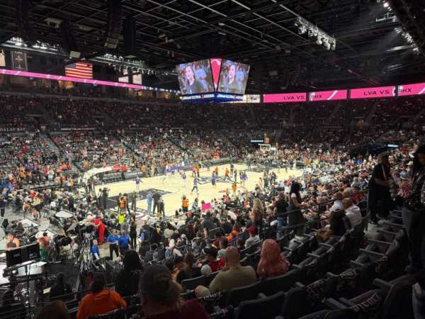 Michelob Ultra Arena, section: 104, row: R, seat: 1