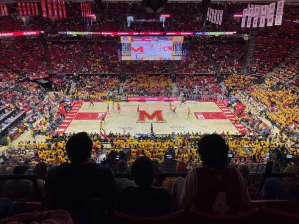 Xfinity Center, Maryland, section: 214, row: 8, seat: 11