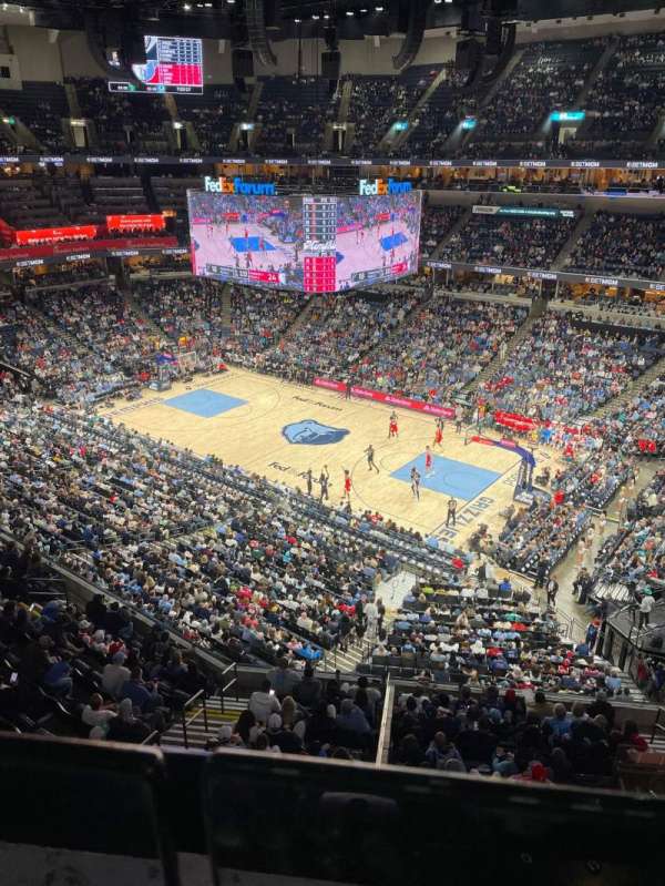 FedEx Forum, section: 228, row: A, seat: 3