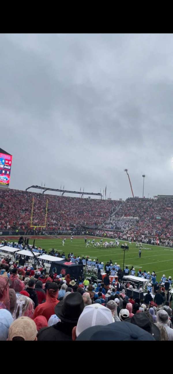 Vaught-Hemingway Stadium, section: E, row: 15, seat: 6