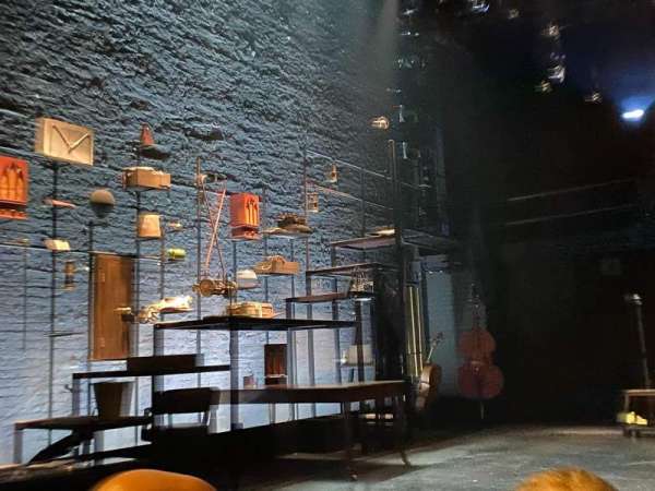 Donmar Warehouse, section: Stalls, row: B, seat: 35