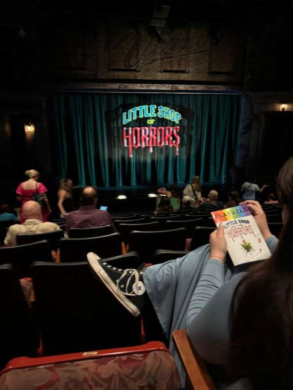 Westside Theatre Upstairs, section: Orchestra C, row: L, seat: 111
