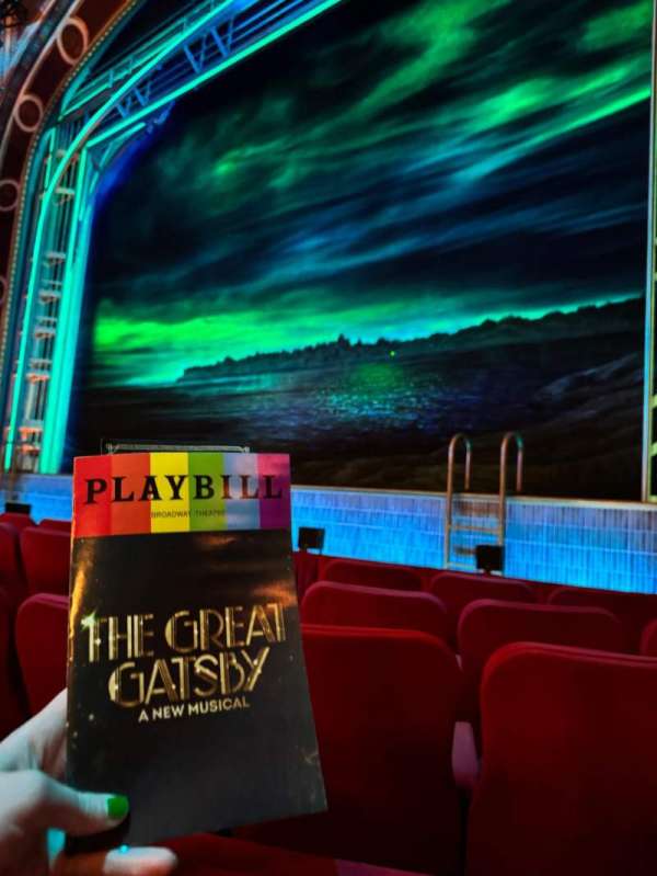 Broadway Theatre - 53rd Street, section: Orchestra R, row: F, seat: 9