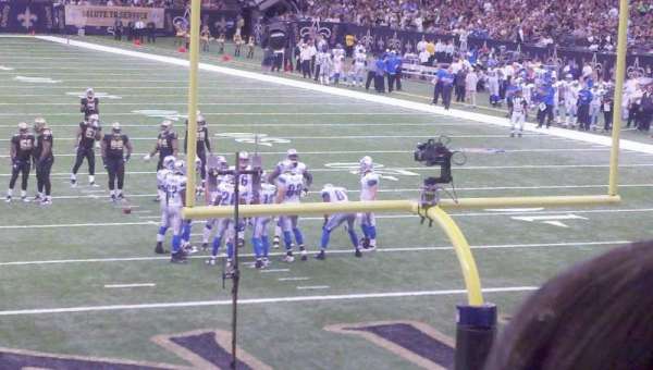 Caesars Superdome, section: 129, row: 16, seat: 7