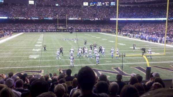 Caesars Superdome, section: 129, row: 16, seat: 7