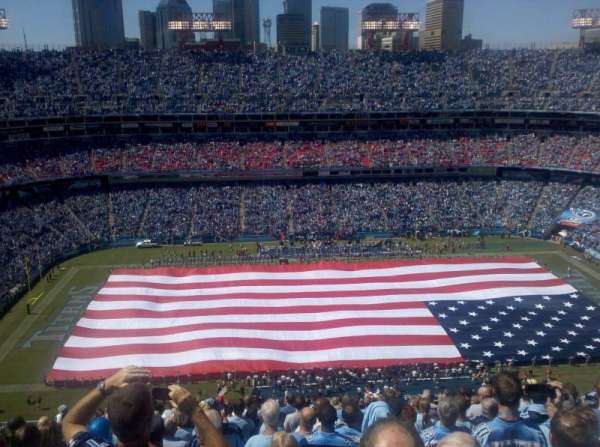 Nissan Stadium, section: 313, row: Z, seat: 17