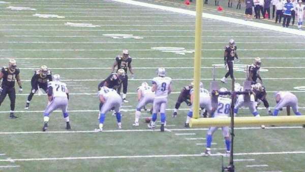 Caesars Superdome, section: 129, row: 16, seat: 7