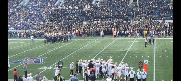 Navy-Marine Corps Memorial Stadium, section: 25, row: 19, seat: 1
