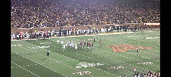 Huntington Bank Stadium, section: 246, row: 9, seat: 3