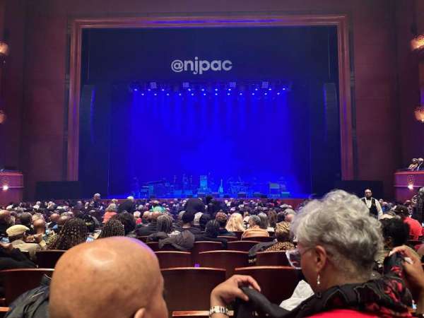 Prudential Hall at the New Jersey Performing Arts Center, section: Orchestra C, row: Q, seat: 109