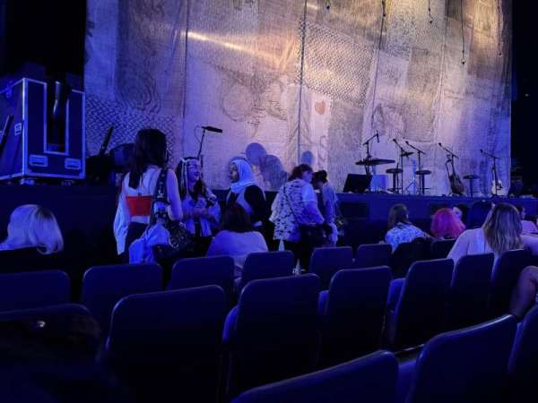 indigo at the O2, section: B, row: D, seat: 32