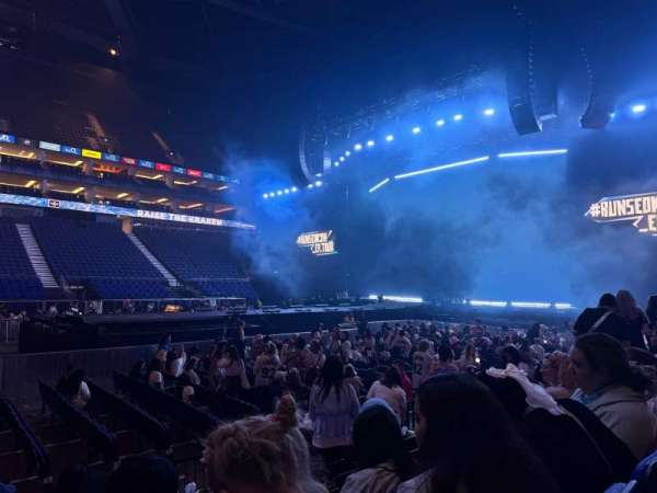 The O2, London, section: 111, row: F, seat: 345