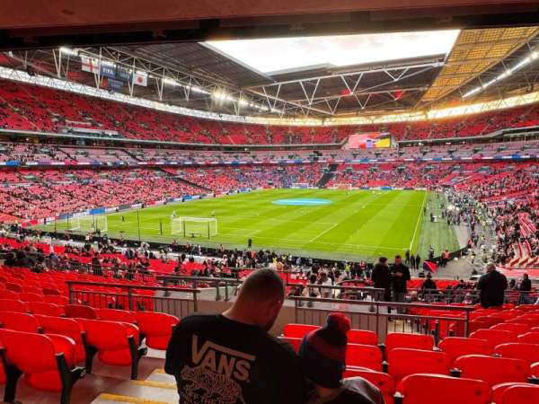 Wembley Stadium, section: 109, row: 43, seat: 198