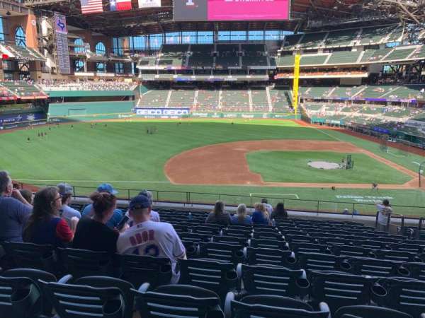 Globe Life Field, section: 108, row: 13, seat: 16