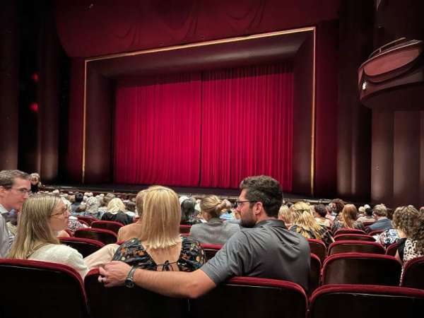Brown Theater at the Wortham Center, section: Orchestra C, row: R, seat: 12