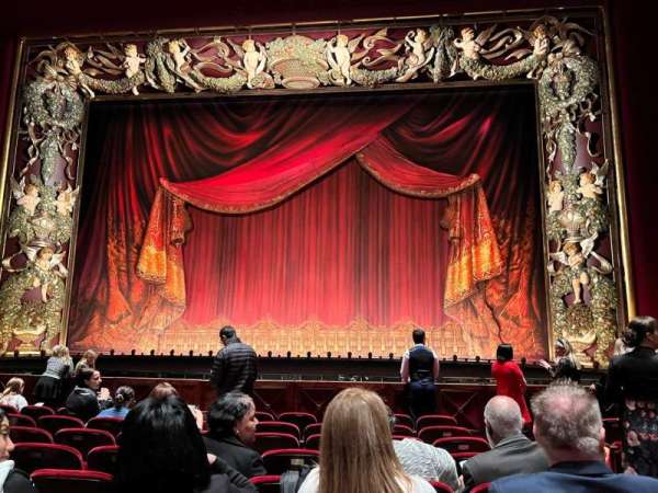 Brown Theater at the Wortham Center, section: Orchestra B, row: I, seat: 13