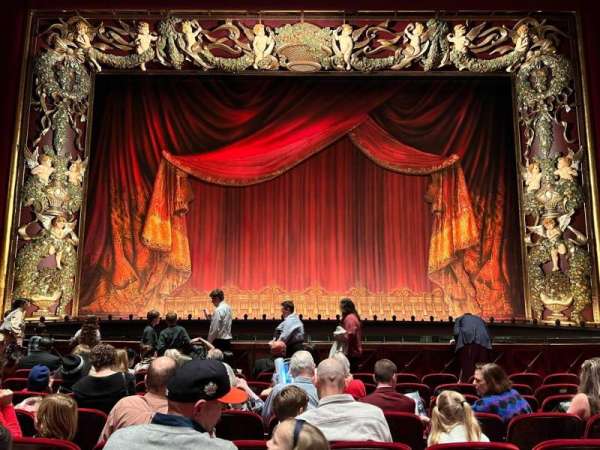 Brown Theater at the Wortham Center, section: Orchestra B, row: I, seat: 8