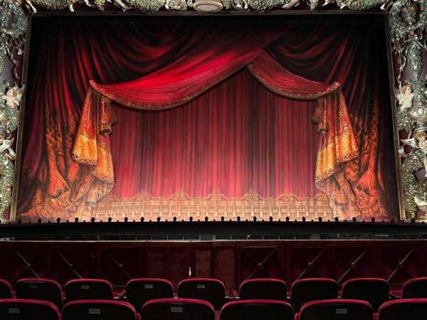 Brown Theater at the Wortham Center, section: Orchestra B, row: F, seat: 8